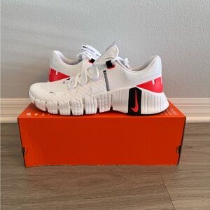 Nike Free Metcon 5 White/Red Men’s Sneakers DV3949-100